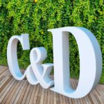 LETRAS PARA BODAS: PEQUEÑAS, GRANDES Y GIGANTES